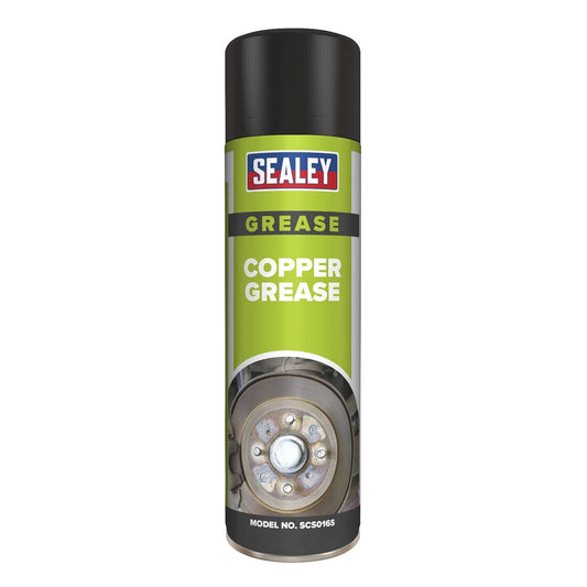 Sealey SCS016S Copper Grease Lubricant 500ml Sealey