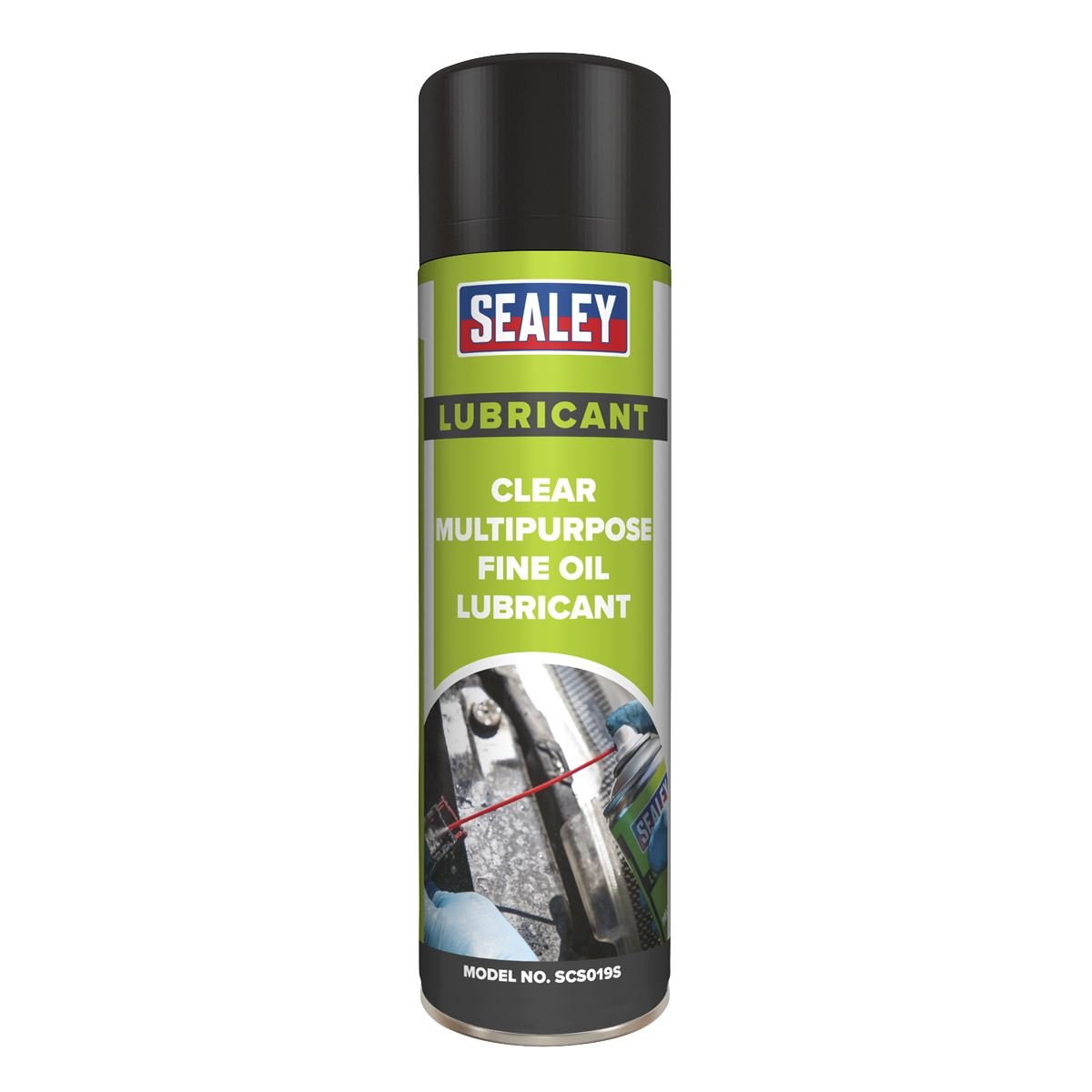 Sealey SCS019S Clear Fine Oil Lubricant Multipurpose 500ml Sealey