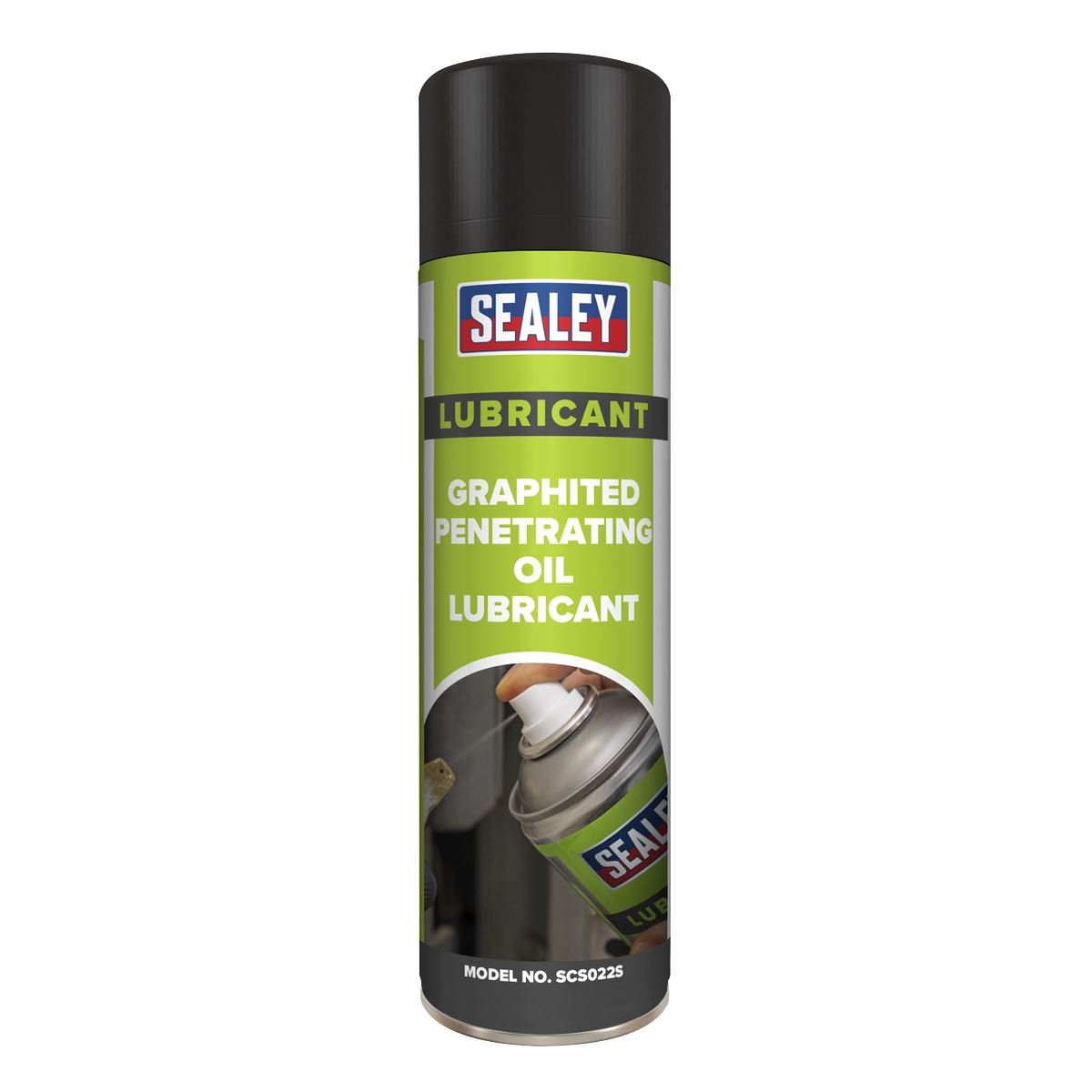Sealey SCS022S Graphited Penetrating Oil Lubricant 500ml Sealey