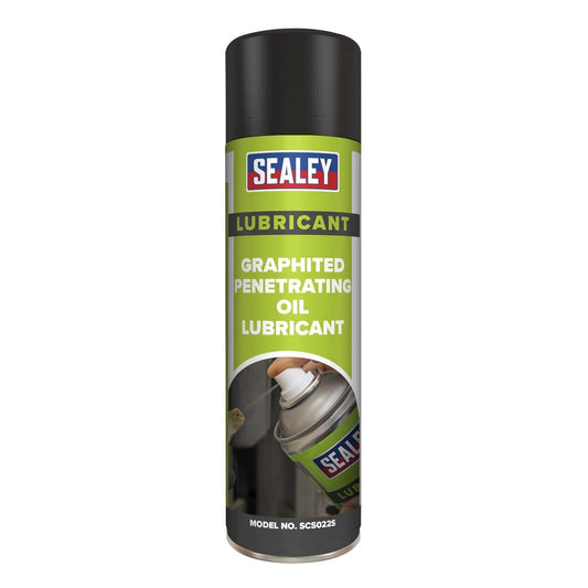 Sealey SCS022S Graphited Penetrating Oil Lubricant 500ml Sealey