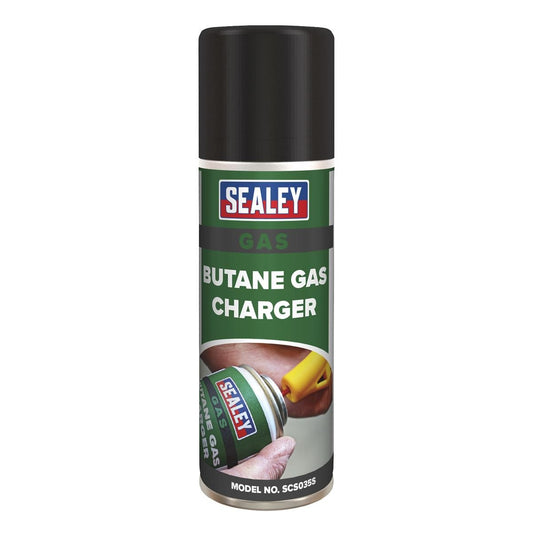 Sealey SCS035 Butane Gas Refill 200ml Pack of 6 Sealey