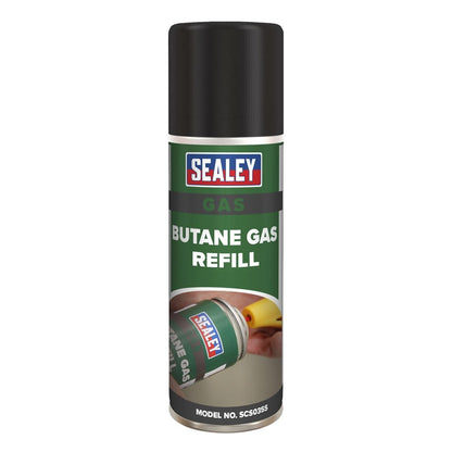 Sealey SCS035S Butane Gas Refill 200ml Sealey