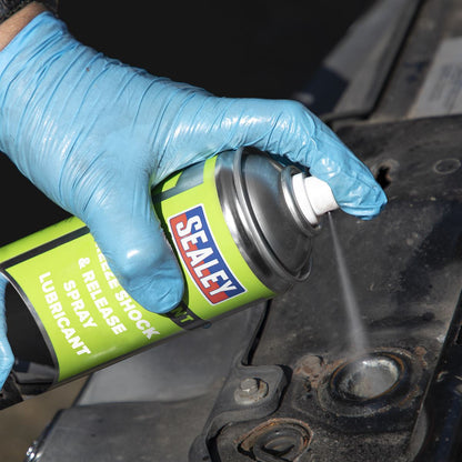 Sealey SCS036S Freeze Shock & Release Spray Lubricant 500ml Sealey