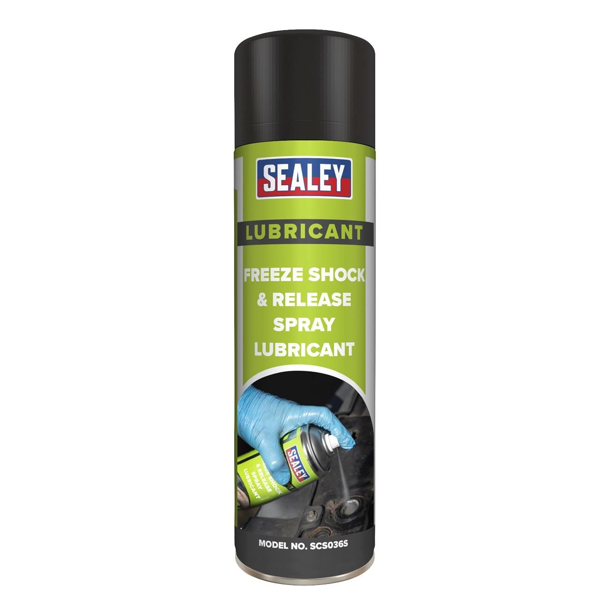 Sealey SCS036S Freeze Shock & Release Spray Lubricant 500ml Sealey
