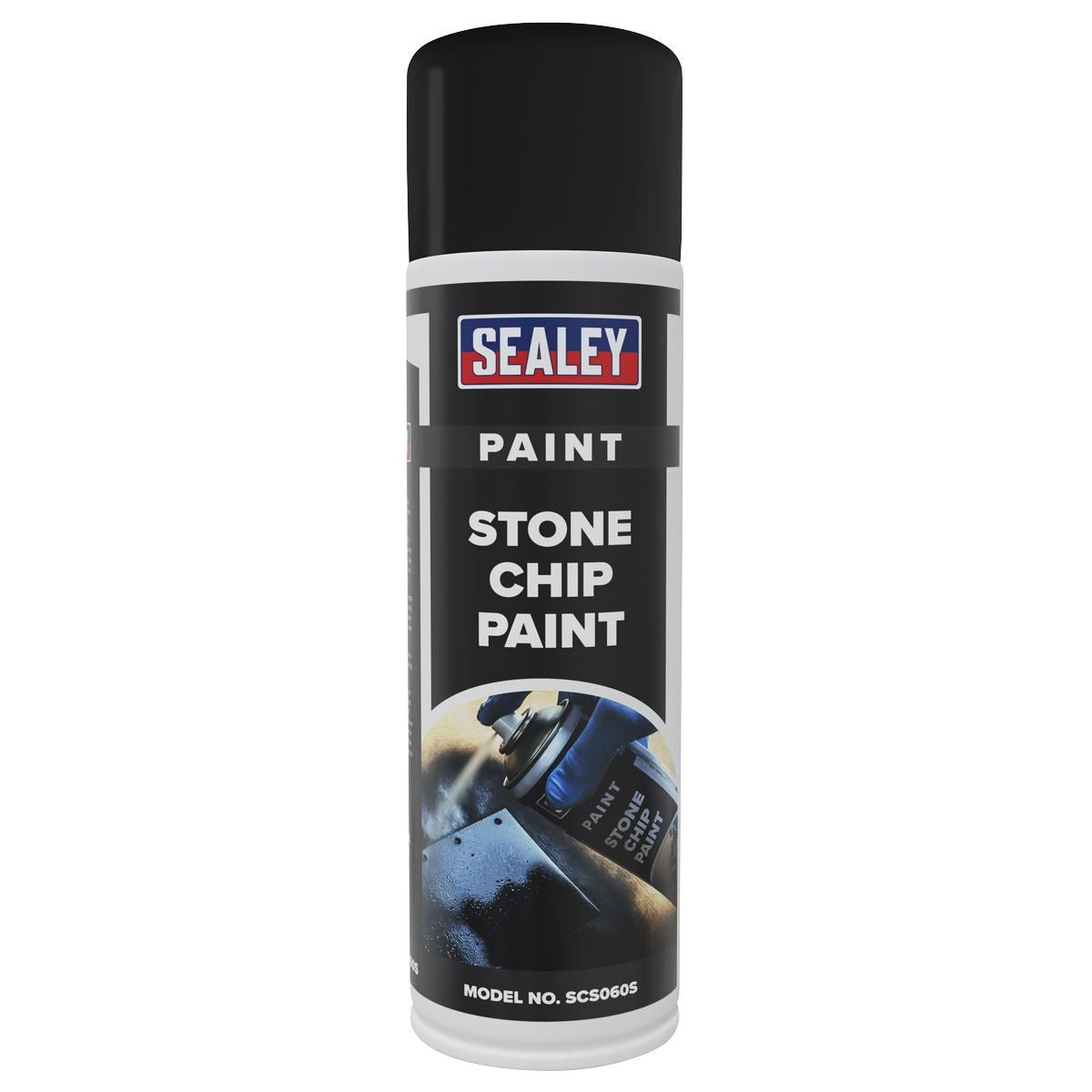 Sealey SCS060 Stone Chip Paint 500ml - Pack of 6 Sealey
