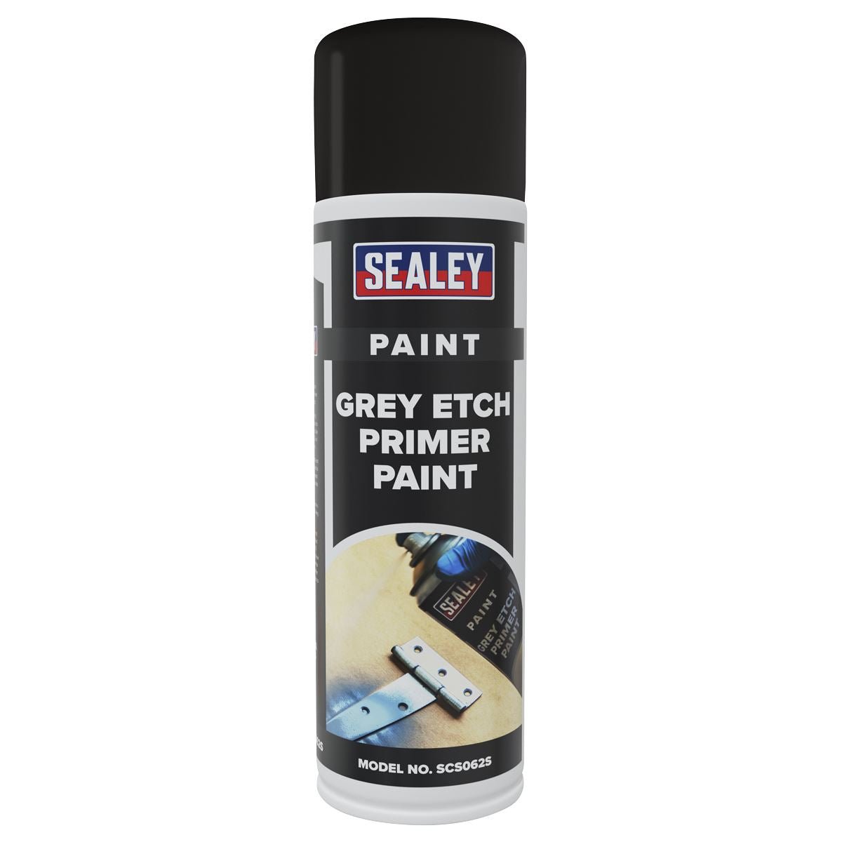 Sealey SCS062S Grey Etch Primer Paint 500ml Sealey