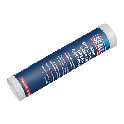 Sealey SCS106 EP2 Lithium Complex Grease Cartridge 400g Sealey