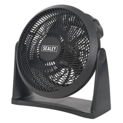Sealey SFF12 Desk/Floor Fan 3-Speed 12" 230V Sealey