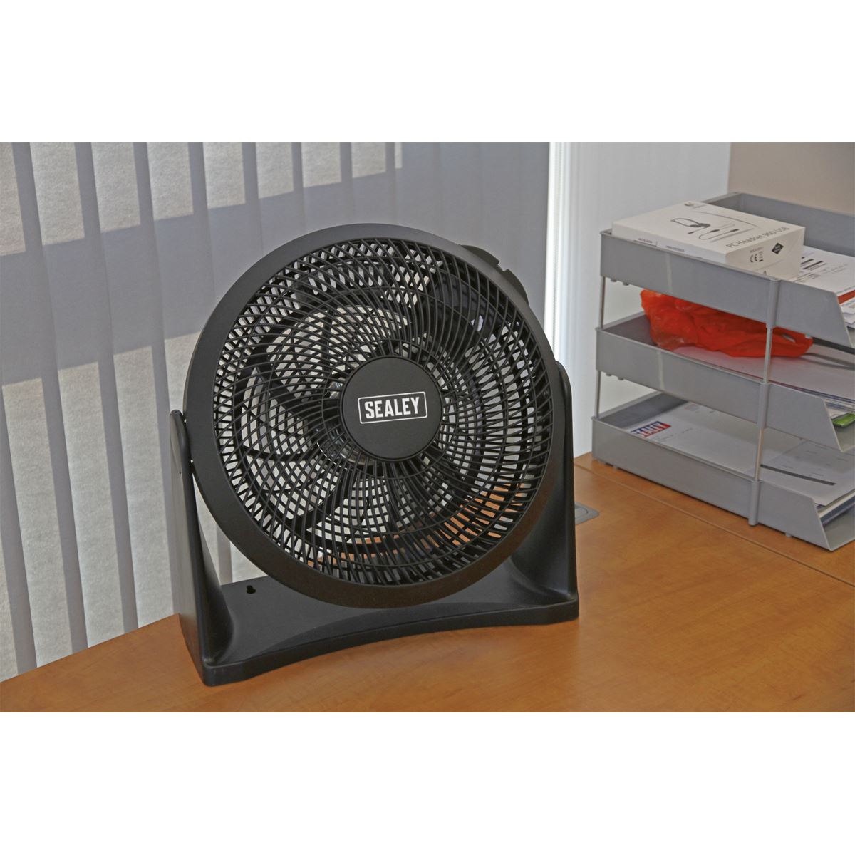 Sealey SFF12 Desk/Floor Fan 3-Speed 12" 230V Sealey
