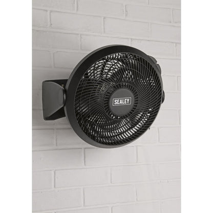 Sealey SFF12 Desk/Floor Fan 3-Speed 12" 230V Sealey
