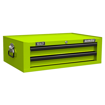 Sealey SPTHVCOMBO1 Tool Chest Combination 14 Drawer with Ball-Bearing Slides - Green & 1179pc Tool Kit Sealey