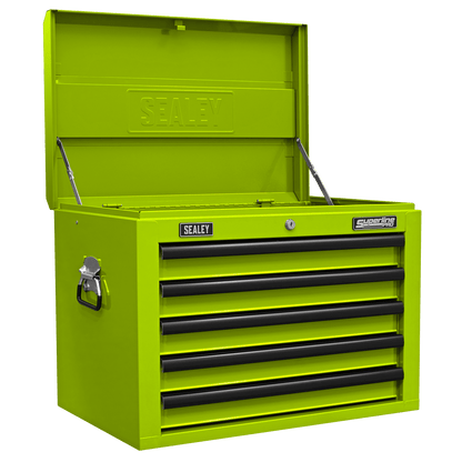 Sealey SPTHVCOMBO1 Tool Chest Combination 14 Drawer with Ball-Bearing Slides - Green & 1179pc Tool Kit Sealey