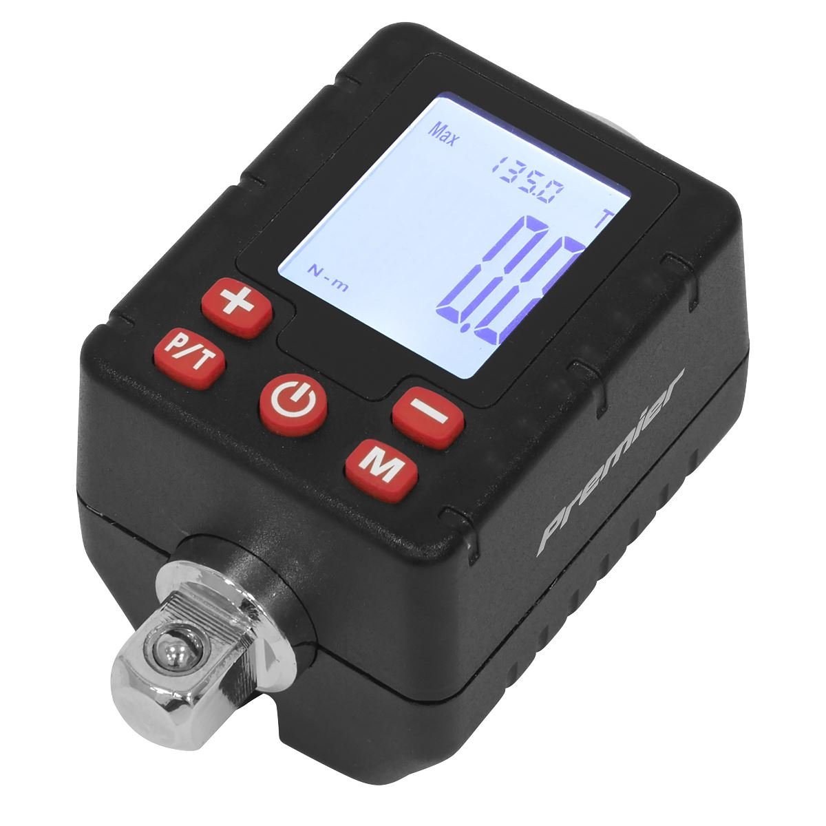 Sealey STW293 Digital Torque Adaptor 3/8"Sq Drive 27-135Nm Sealey