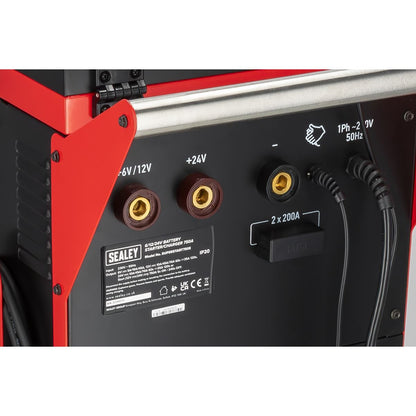 Sealey SUPERSTART750E 6/12/24V Battery Starter/Charger 750A Sealey