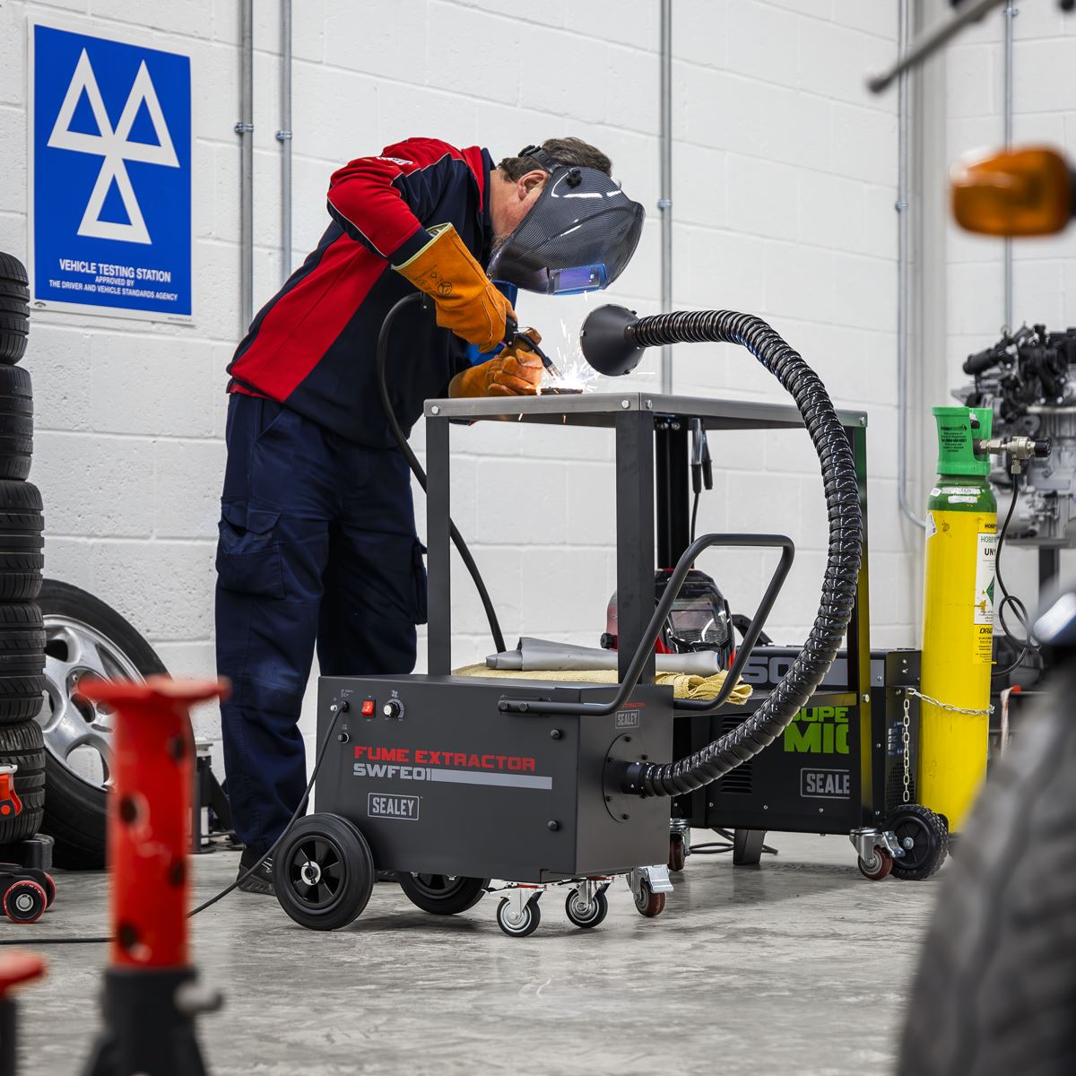 Sealey SWFE01 Welding Fume Extractor 230v Sealey