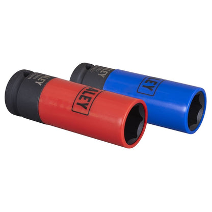 Sealey SX01819 Alloy Wheel Impact Socket Set 1/2"Sq Drive 2pc Sealey
