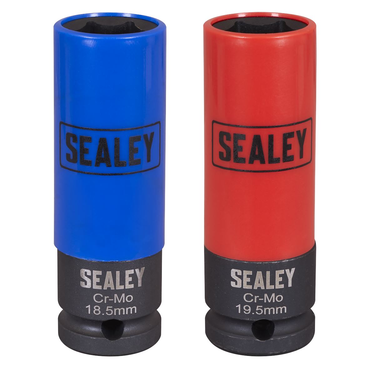 Sealey SX01819 Alloy Wheel Impact Socket Set 1/2"Sq Drive 2pc Sealey