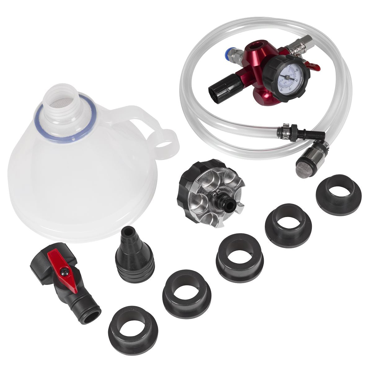 Sealey VS0046 Cooling System Vacuum Purge & Refill Kit Sealey