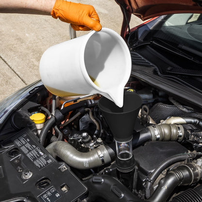 Sealey VS7104 Engine Oil Funnel Set 3pc - Renault Nissan Sealey