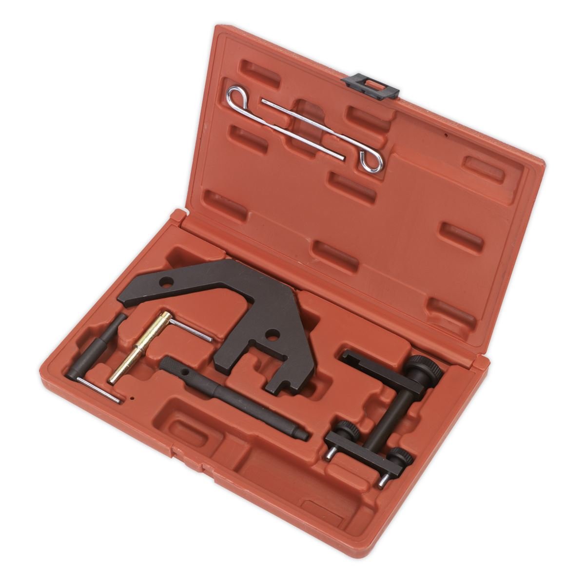Sealey VSE5666 Diesel Engine Timing Tool Kit - for BMW M47/M57 Land Rover TD4/TD6 MG 2.0D GM 2.5D - Chain Drive Sealey