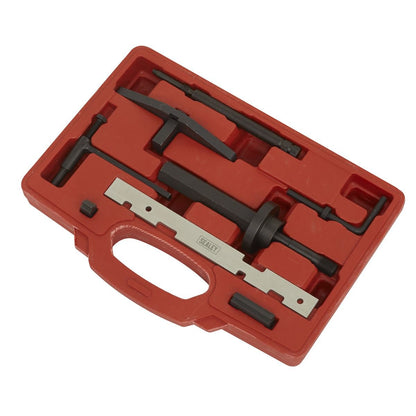 Sealey VSE5843 Diesel Engine Timing Tool /Timing Chain/Pump Remove-Install Kit - for Ford 1.8D - Belt/Chain Drive Sealey