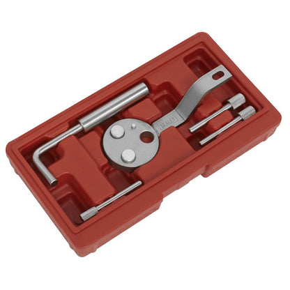 Sealey VSE5863 Diesel Engine Timing Tool Kit - for Ford Jaguar Land Rover 2.2D/3.2D TDCi - Chain Drive Sealey