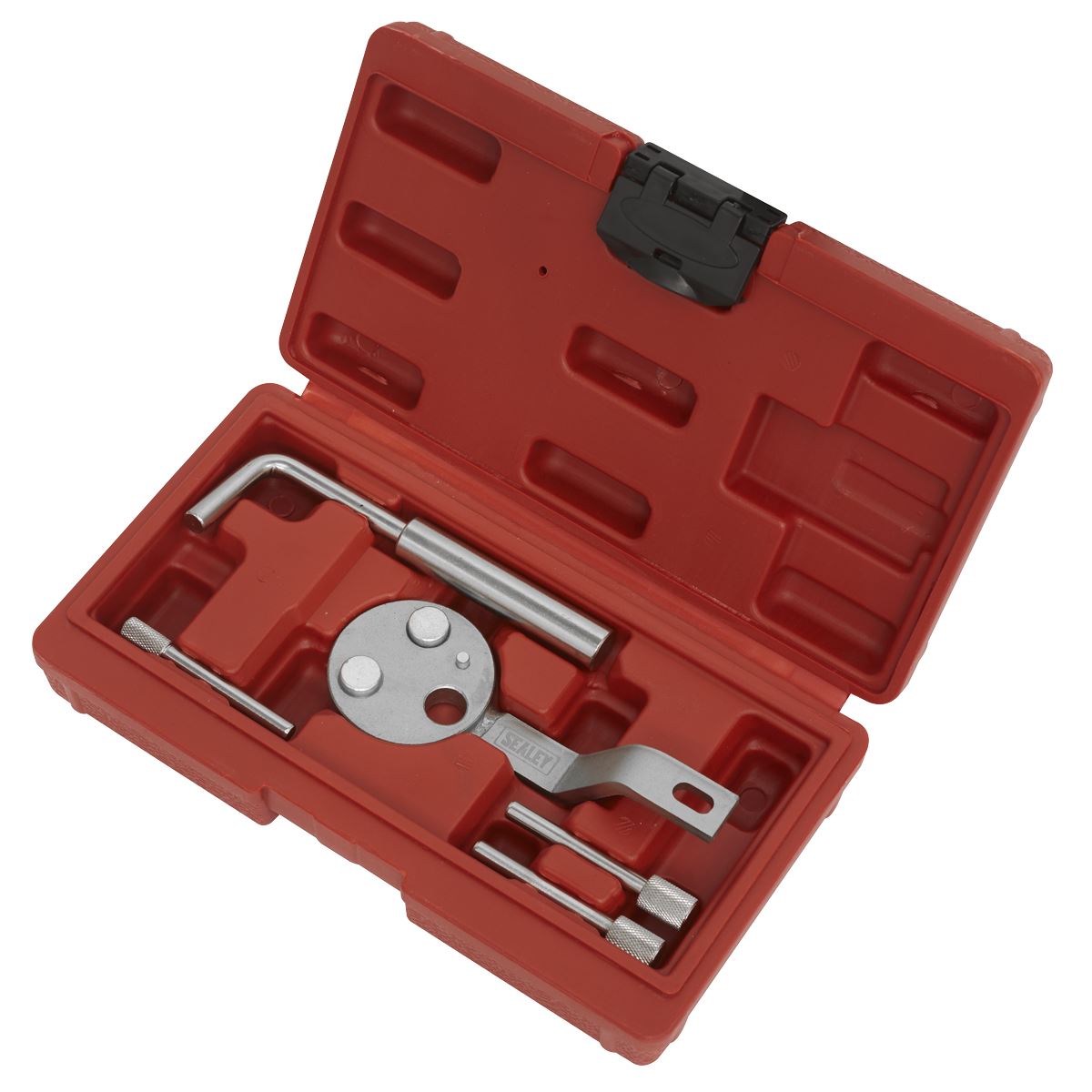 Sealey VSE5863 Diesel Engine Timing Tool Kit - for Ford Jaguar Land Rover 2.2D/3.2D TDCi - Chain Drive Sealey