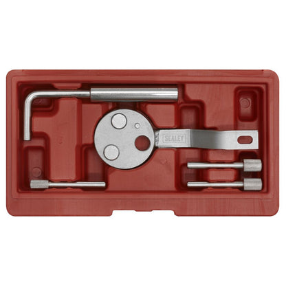 Sealey VSE5863 Diesel Engine Timing Tool Kit - for Ford Jaguar Land Rover 2.2D/3.2D TDCi - Chain Drive Sealey