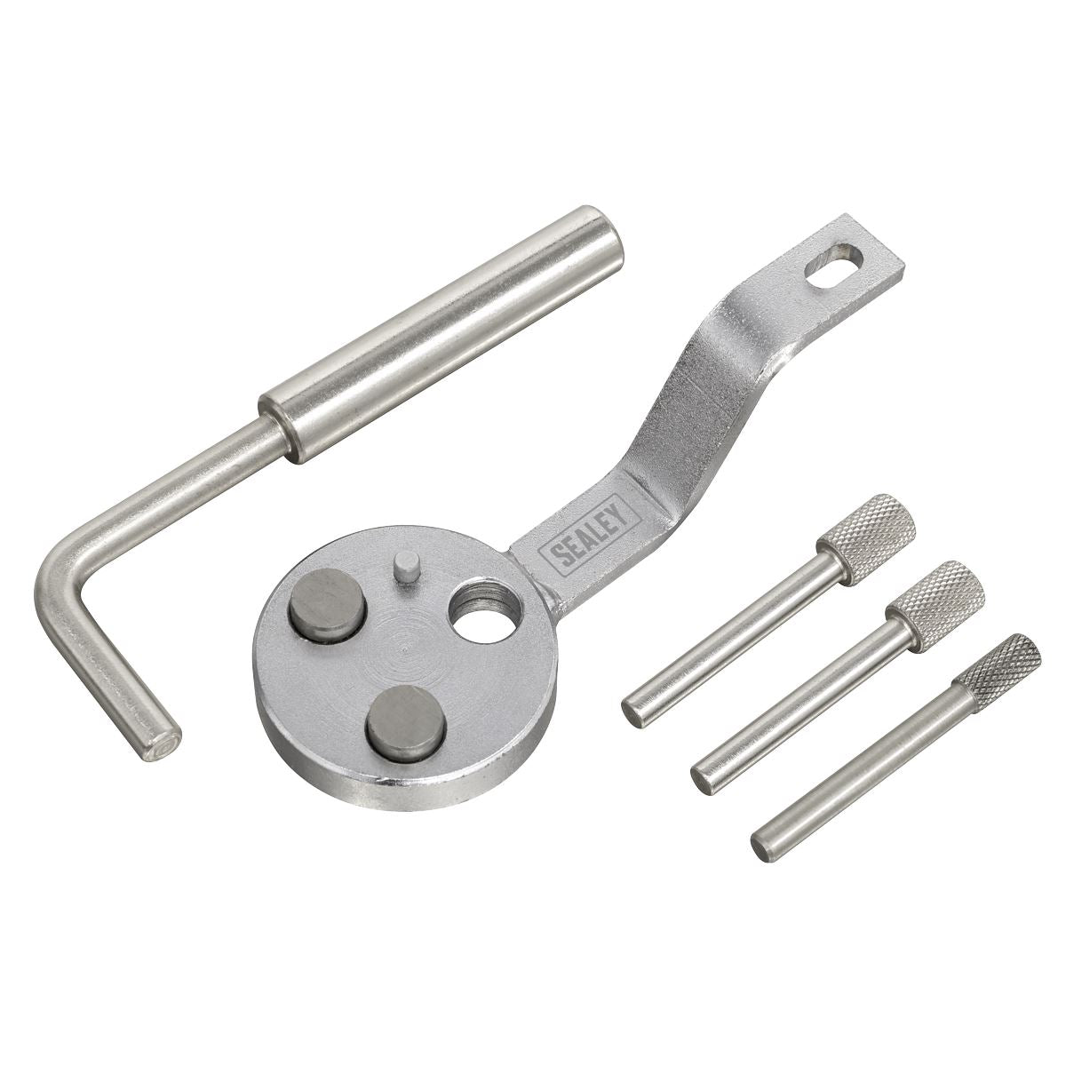 Sealey VSE5863 Diesel Engine Timing Tool Kit - for Ford Jaguar Land Rover 2.2D/3.2D TDCi - Chain Drive Sealey