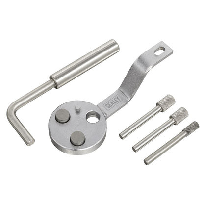 Sealey VSE5863 Diesel Engine Timing Tool Kit - for Ford Jaguar Land Rover 2.2D/3.2D TDCi - Chain Drive Sealey