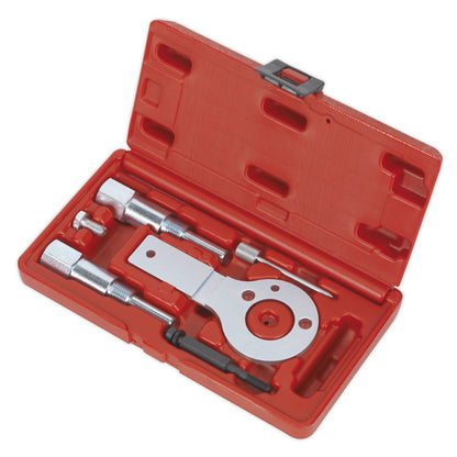 Sealey VSE5886A Diesel Engine Timing Tool Kit - for GM Saab 1.9D CDTi/TiD/TTiD 2.0D CDTi - Belt Drive Sealey