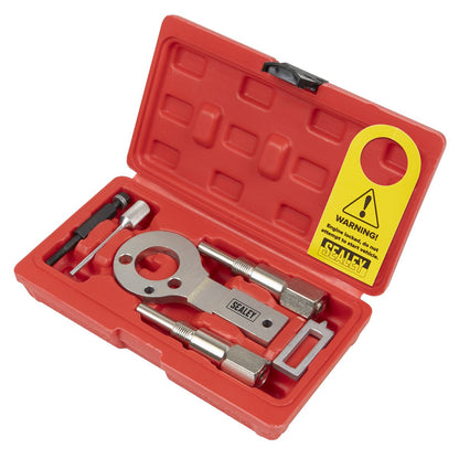 Sealey VSE5886A Diesel Engine Timing Tool Kit - for GM Saab 1.9D CDTi/TiD/TTiD 2.0D CDTi - Belt Drive Sealey