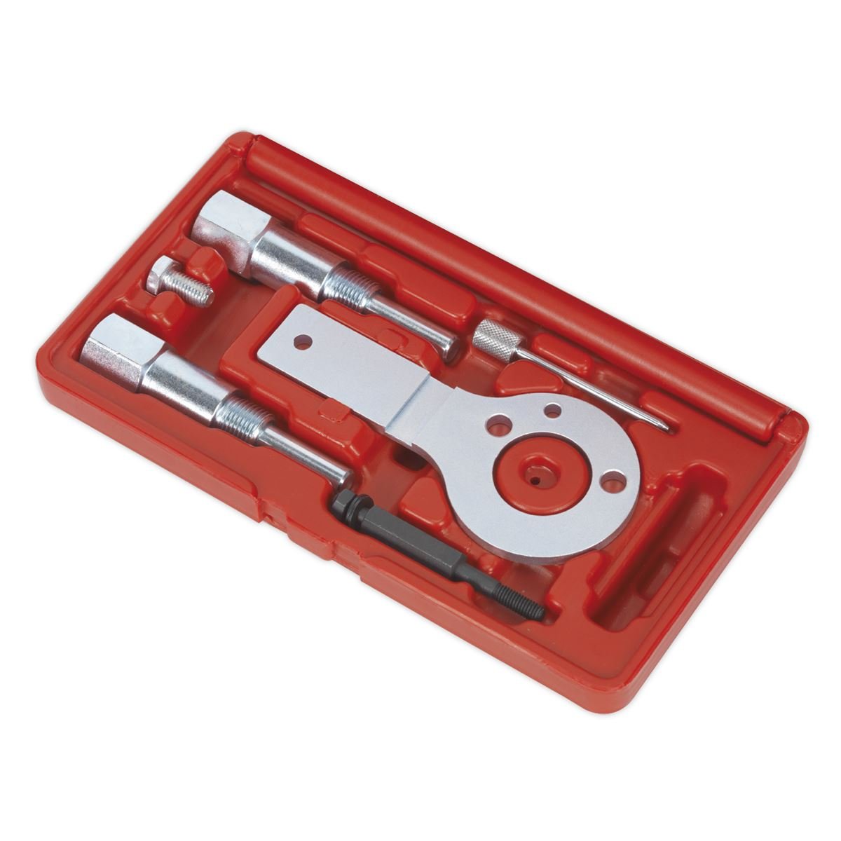 Sealey VSE5886A Diesel Engine Timing Tool Kit - for GM Saab 1.9D CDTi/TiD/TTiD 2.0D CDTi - Belt Drive Sealey