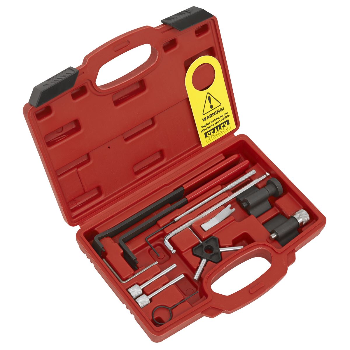Sealey VSE5951 Diesel Engine Timing Tool Kit - for VAG Dodge Ford Mitsubishi - 1.2D/1.4D/1.6D/1.9D/2.0D - Belt Sealey