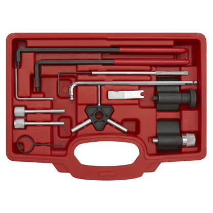 Sealey VSE5951 Diesel Engine Timing Tool Kit - for VAG Dodge Ford Mitsubishi - 1.2D/1.4D/1.6D/1.9D/2.0D - Belt Sealey