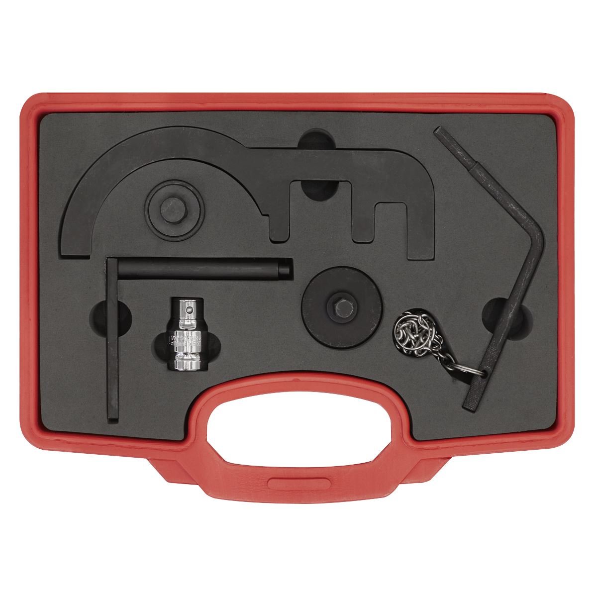 Sealey VSE6121A Diesel Engine Timing Tool Kit - for BMW/Mini 1.5D/1.6D/2.0D/3.0D - Chain Drive Sealey