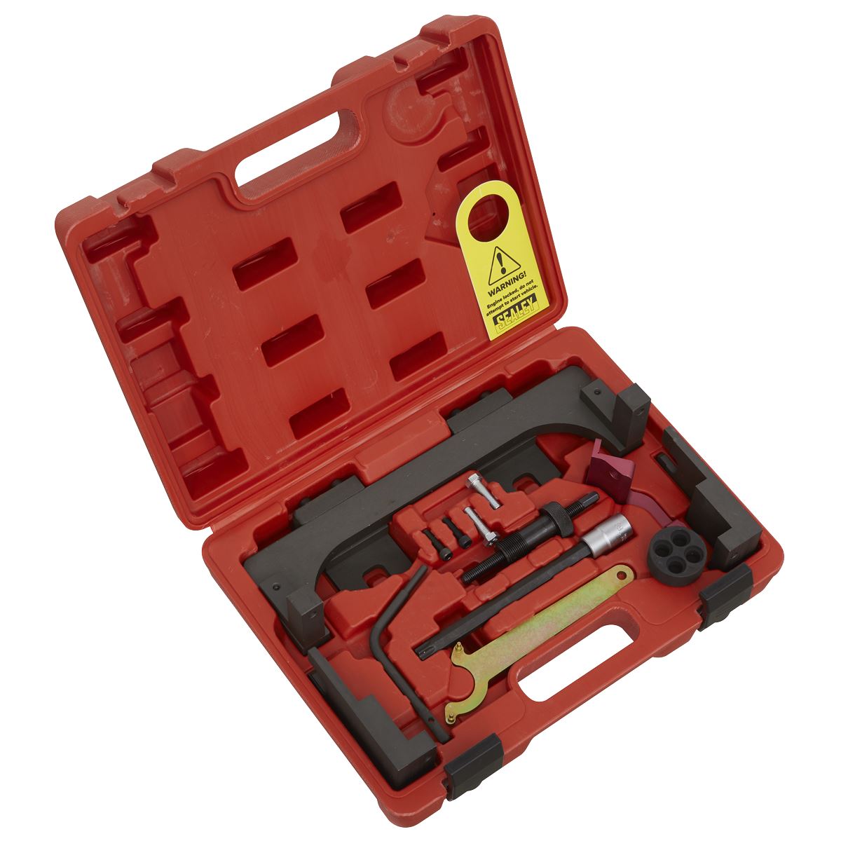 Sealey VSE6122 Petrol Engine Timing Tool Kit - for BMW BMW Mini 1.2/1.5/2.0/3.0 - Chain Drive Sealey