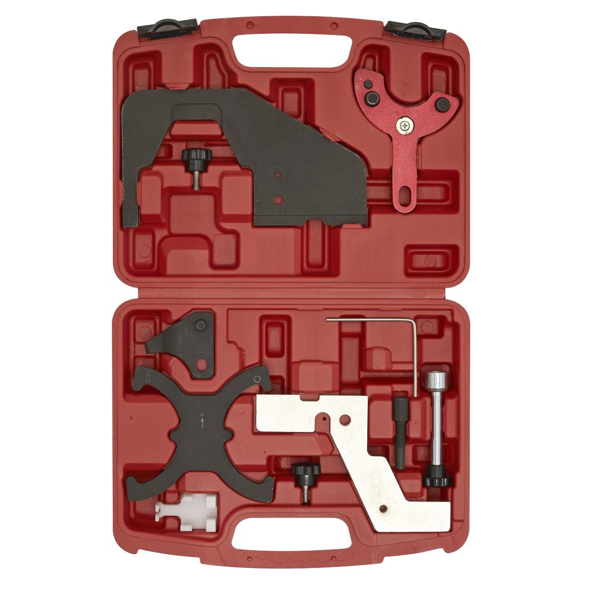 Sealey VSE6160 Petrol Engine Timing Tool Kit - for Ford Volvo Mazda 1.5 1.6 2.0 - Belt/Chain Drive Sealey