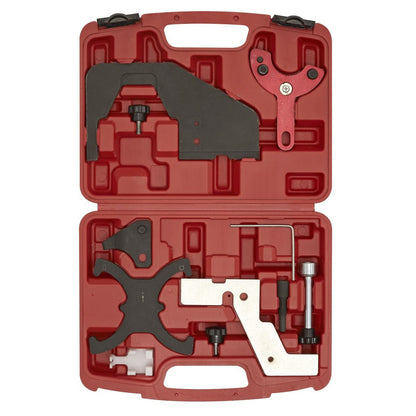 Sealey VSE6160 Petrol Engine Timing Tool Kit - for Ford Volvo Mazda 1.5 1.6 2.0 - Belt/Chain Drive Sealey
