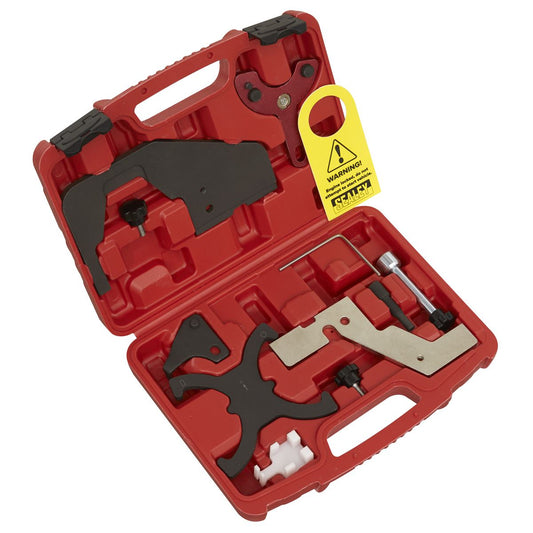 Sealey VSE6160 Petrol Engine Timing Tool Kit - for Ford Volvo Mazda 1.5 1.6 2.0 - Belt/Chain Drive Sealey