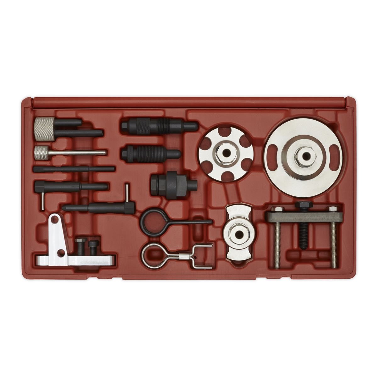 Sealey VSE6181 Diesel Engine Timing Tool & HP Pump Removal Kit - for VAG 2.7D/3.0D/4.0D/4.2D TDi - Chain Drive Sealey