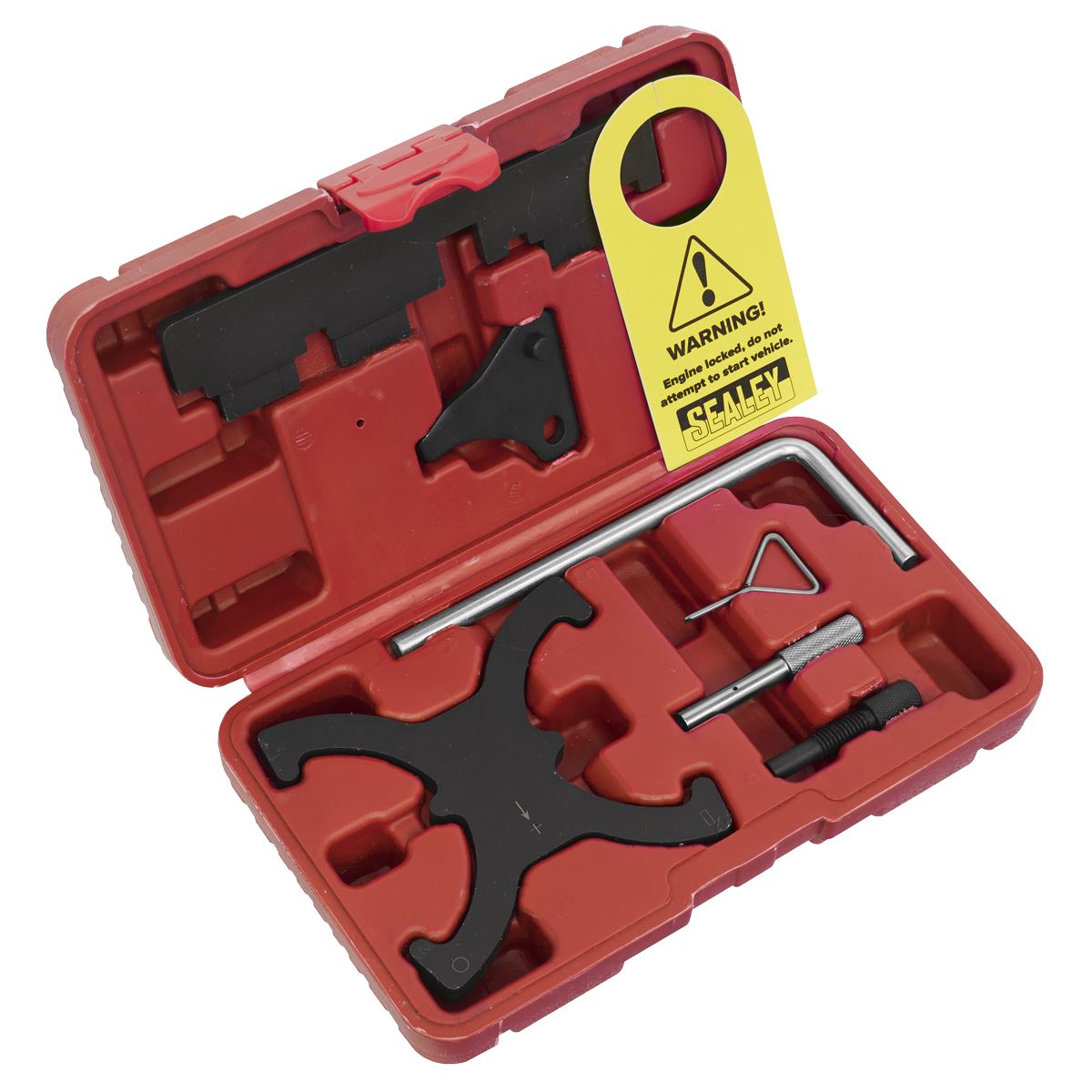 Sealey VSE6560A Petrol Engine Timing Tool Kit - for Ford Volvo 1.6 EcoBoost & 2.0D/2.2D Belt Drive Sealey