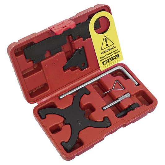 Sealey VSE6560A Petrol Engine Timing Tool Kit - for Ford Volvo 1.6 EcoBoost & 2.0D/2.2D Belt Drive Sealey