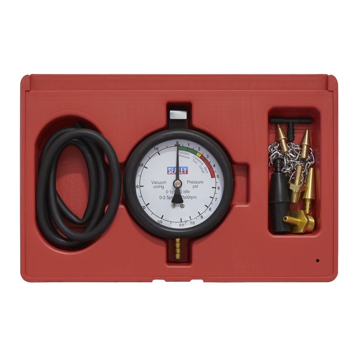 Sealey VSE953 Catalytic Converter Back Pressure Test Kit Sealey