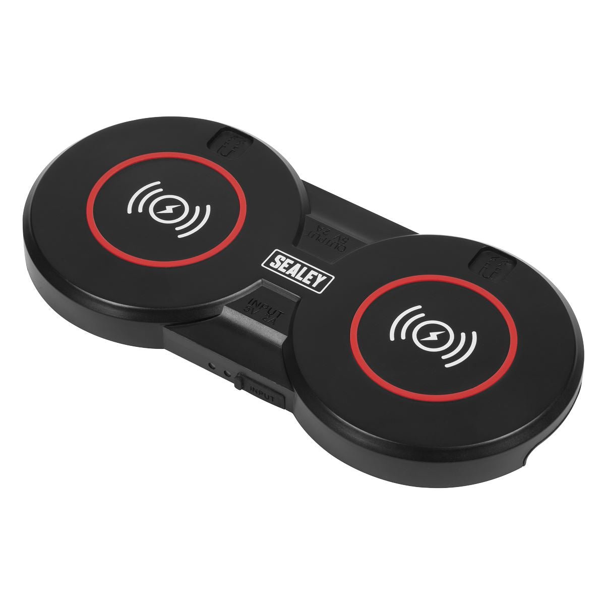 Sealey WCB4 Wireless Charging Base Double 5V⎓2A Sealey