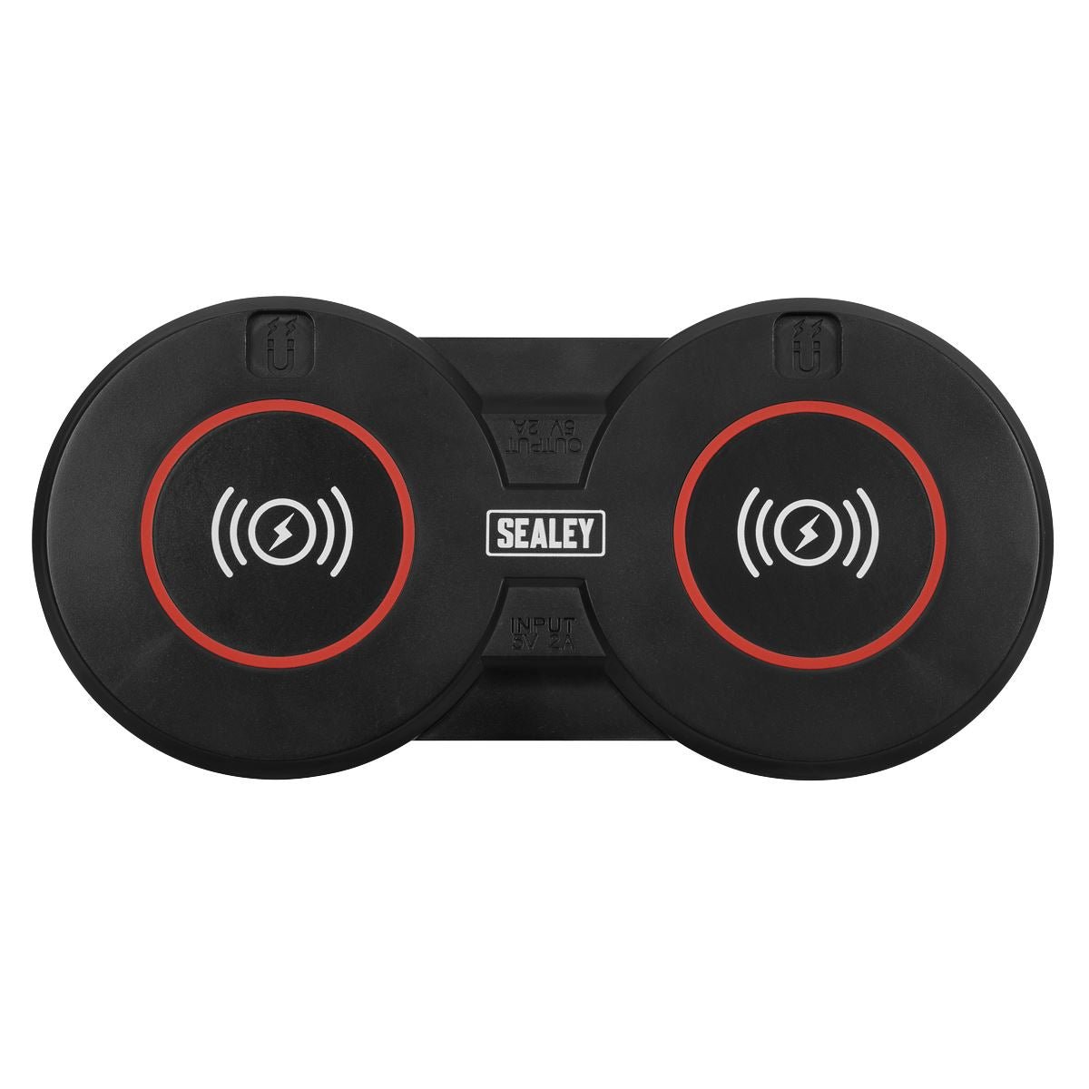 Sealey WCB4 Wireless Charging Base Double 5V⎓2A Sealey