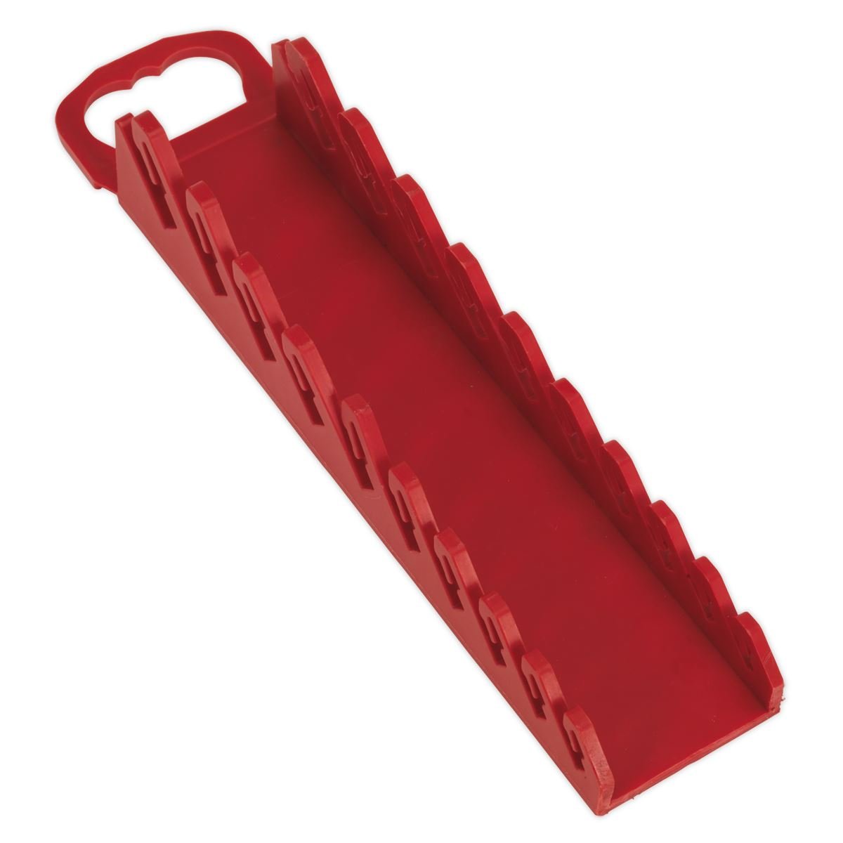 Sealey WR10 Spanner Rack Capacity 10 Stubby Spanners Sealey