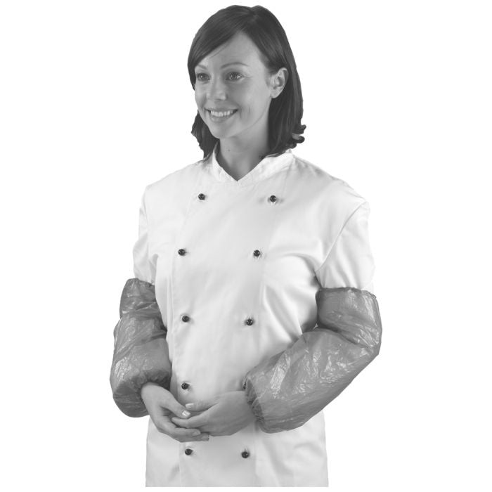 Shield DA01 Disposable Oversleeves Case of 2000 – Polythene One Size (Blue, White, Red, Green, Yellow) Shield