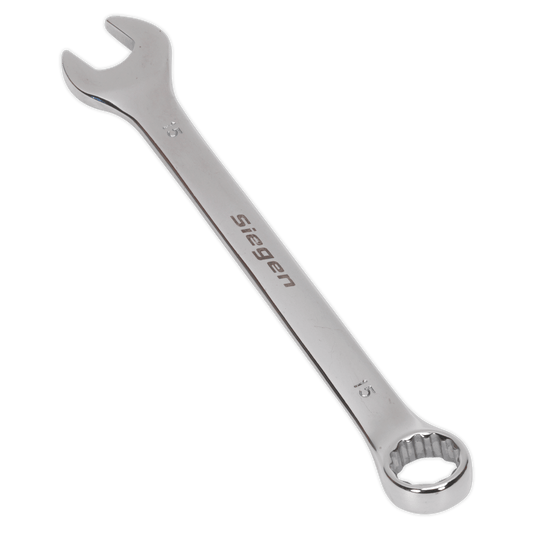 Siegen S01015 Combination Spanner 15mm Siegen
