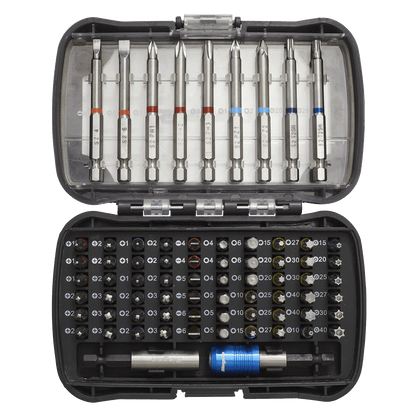 Siegen S01038 Power Tool Bit Set 71pc Colour-Coded S2 Siegen